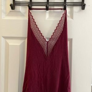 American Eagle maroon bodysuit